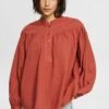 ESPRIT Dobby Blouse - Blouse - Terracotta