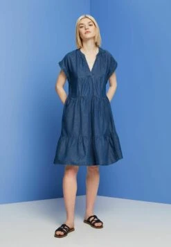 ESPRIT Light - Jurk - Blue Medium Wash -Esprit 5cdac9410a354ccabaa64b3772dc0f45