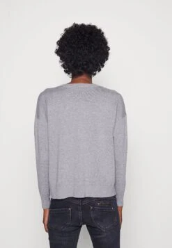 ESPRIT Sus Vneck - Vest - Medium Grey -Esprit 5d11f40478f94a7e8084360010cfd9e5