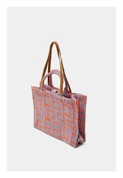 ESPRIT Gemusterter - Shopper - Orange 9 ESPRIT Gemusterter - Shopper - Orange -Esprit 5ee59dac41f64b7a95445c80b577c5c9
