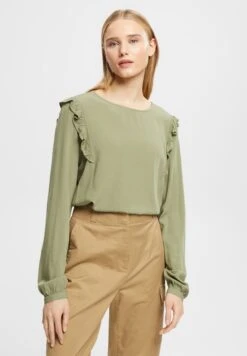 Edc By Esprit Blouse - Light Khaki