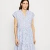 ESPRIT Stripe Dress - Jurk - Bright Blue -Esprit 621b9331561c4b918200a7d13e6c345e