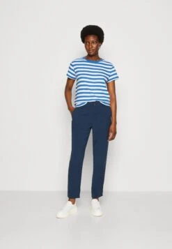 ESPRIT Pants - Chino - Navy -Esprit 63f57b309a9c4f1c90e0fc773ecc45bd