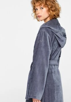 ESPRIT Fashion Unisex - Badjas - Grey -Esprit 65dce784bfff4bcfababb6a785712f2a