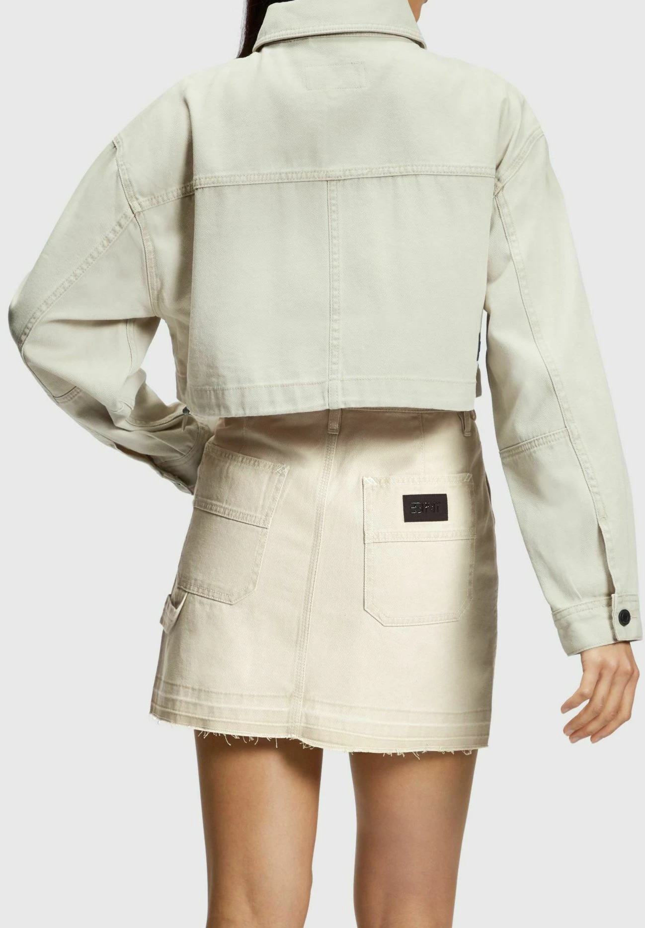 ESPRIT Indoor - Spijkerjas - New Sand 4 ESPRIT Indoor - Spijkerjas - New Sand - Afbeelding 2