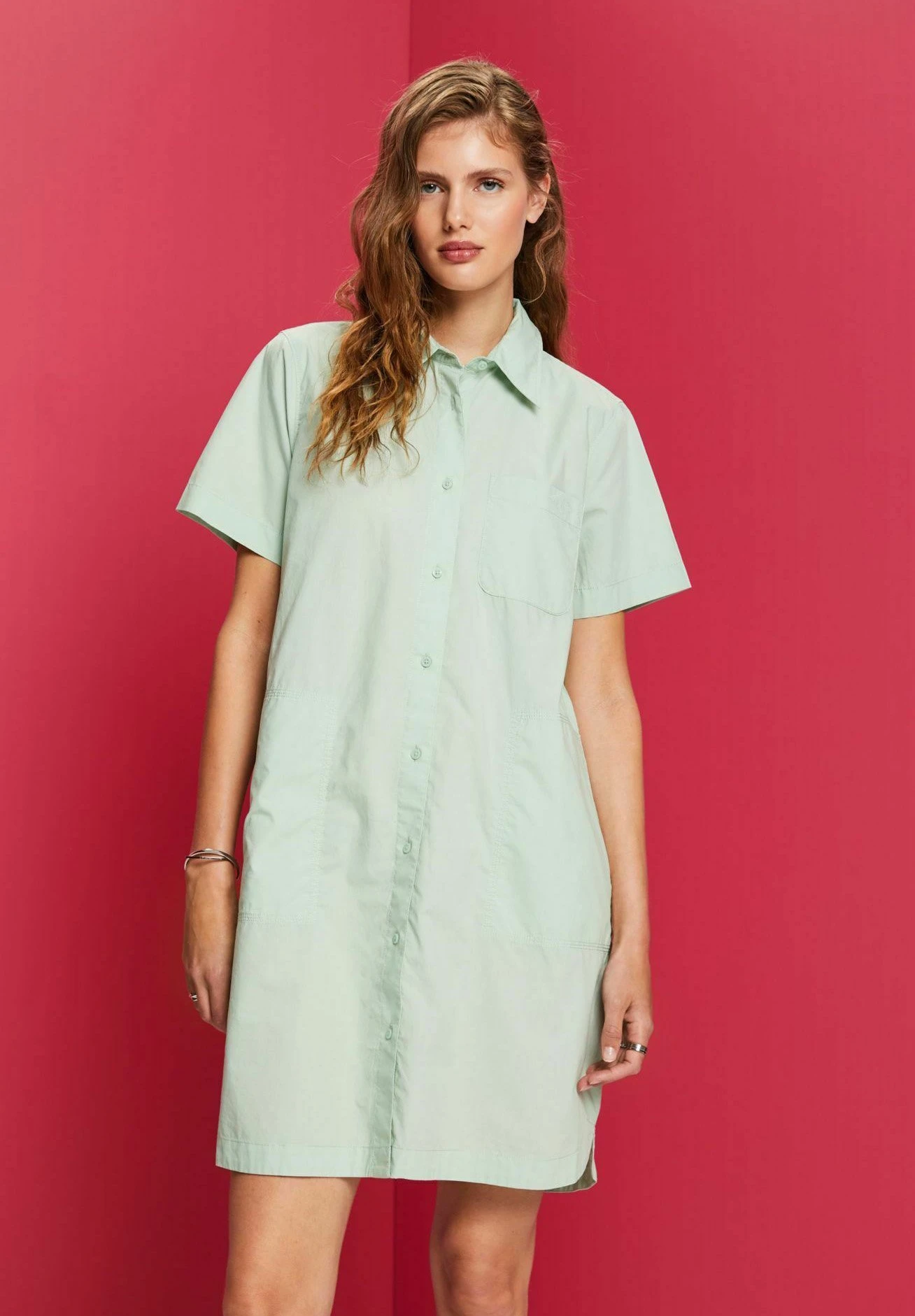 ESPRIT Blousejurk - Citrus Green 7 ESPRIT Blousejurk - Citrus Green - Afbeelding 5