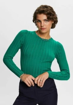 Edc By Esprit F Sus Basic- Trui - Dark Green