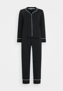 ESPRIT Beautiful Basics Long Leg Long Sleeve - Pyjama - Black -Esprit 71faed02db0d4490ad95872d06095a73