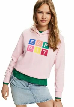 ESPRIT Hoodie - Pastel Pink 17 ESPRIT Hoodie - Pastel Pink -Esprit 75680c0a1fc5497b96916add7de907b9