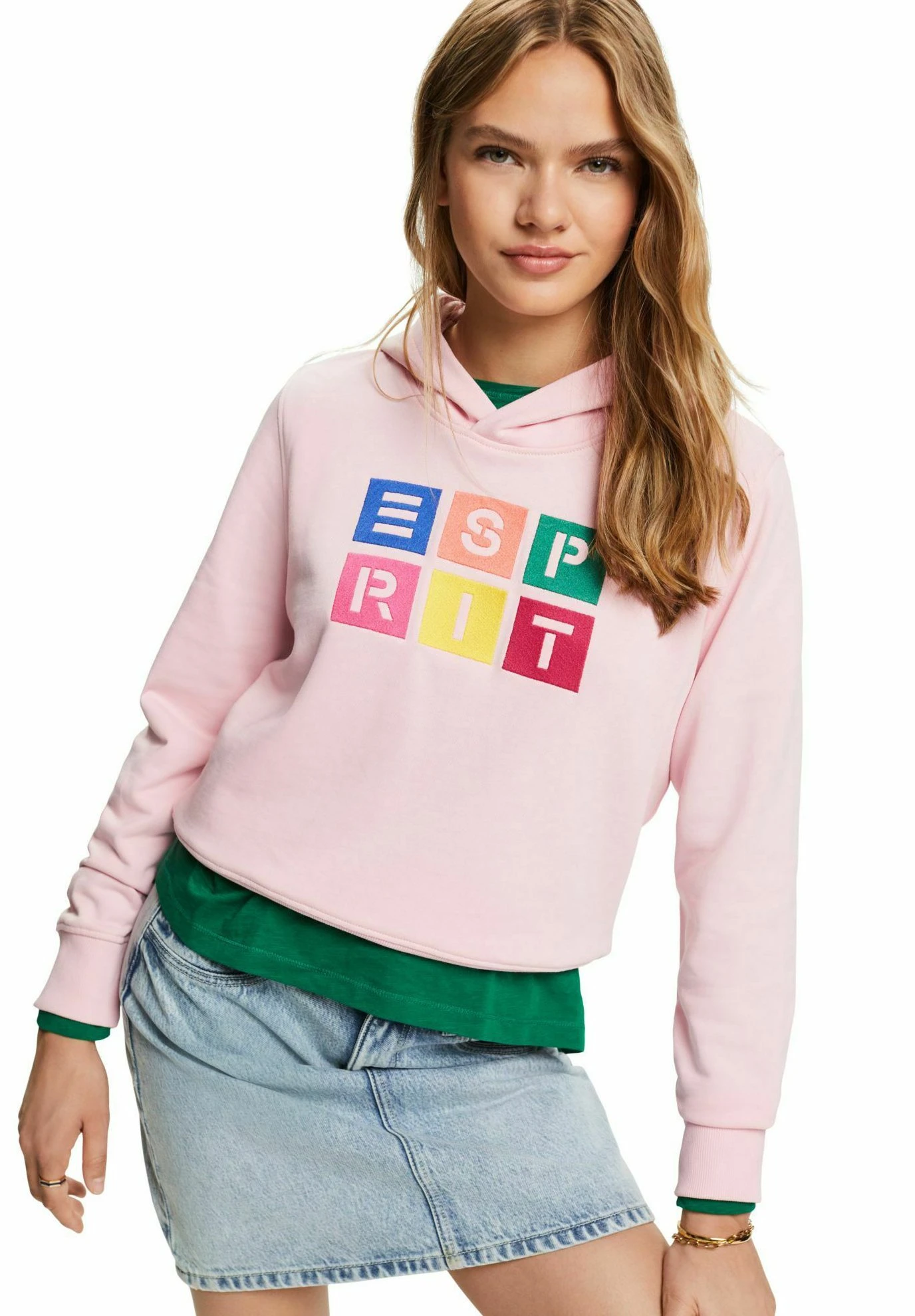 ESPRIT Hoodie - Pastel Pink 8 ESPRIT Hoodie - Pastel Pink - Afbeelding 6