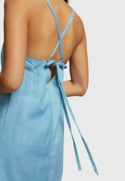 ESPRIT Mit Denim Allover Print - Spijkerjurk - Blue Medium Washed New -Esprit 75790da7164b4549b9e986c9bd0db124