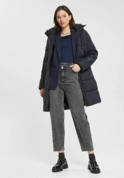 ESPRIT Mit U-Boot-Ausschnitt - T-Shirt Basic - Navy -Esprit 75abd20964b942ef8b414785a963ccf7