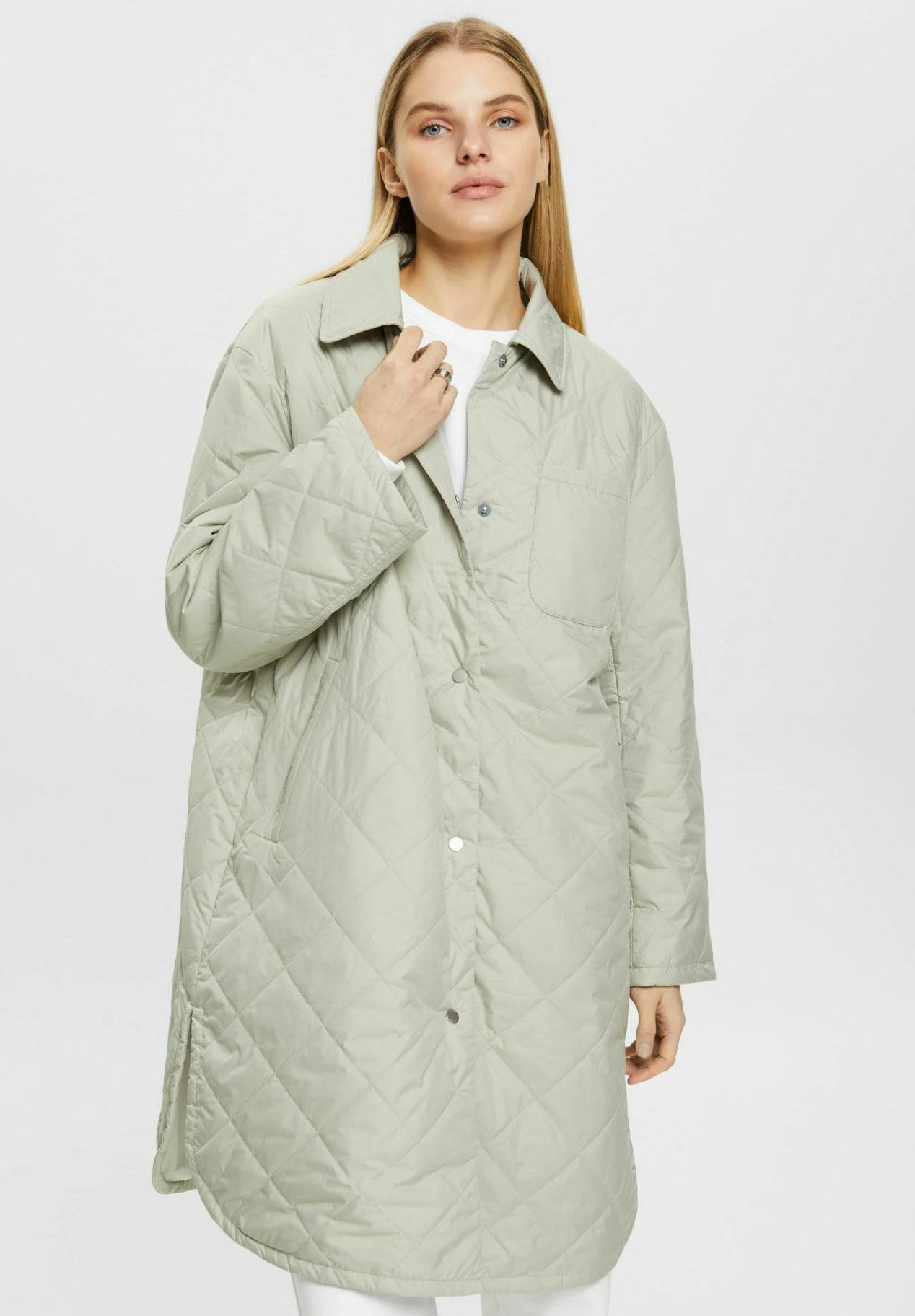 ESPRIT Ultraleichter - Winterjas - Dusty Green 3 ESPRIT Ultraleichter - Winterjas - Dusty Green