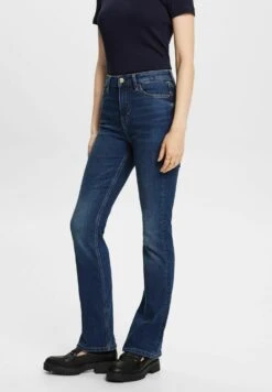 ESPRIT Bootcut Jeans - Blue Dark Wash