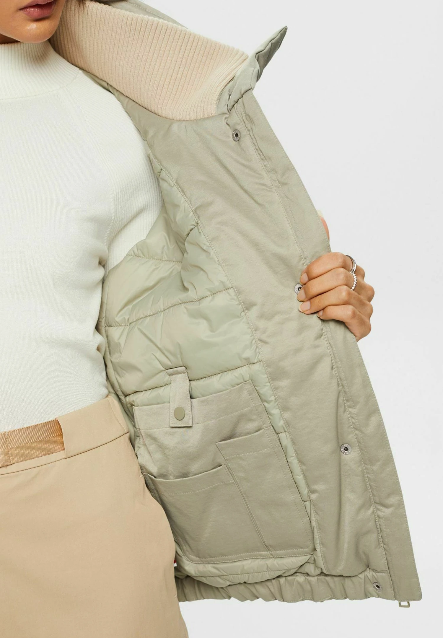 ESPRIT Jas - Dusty Green 6 ESPRIT Jas - Dusty Green - Afbeelding 4