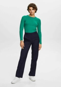 Edc By Esprit F Sus Basic- Trui - Dark Green -Esprit 7d0625b5a7224e93b64944ef924a0450