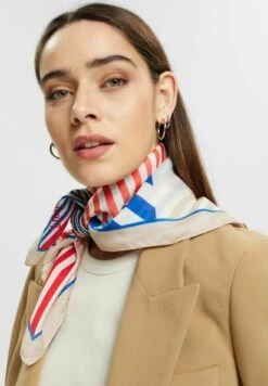 ESPRIT Nicki Mit Muster-Mix - Halsdoek - Off White