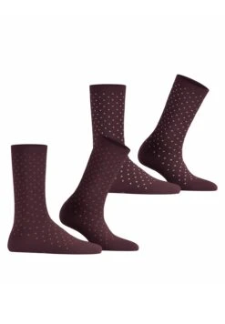 ESPRIT Fine Dot 2-Pack - Sokken - Claret -Esprit 7dd940fd83a147a9b41fcd0df49154fb