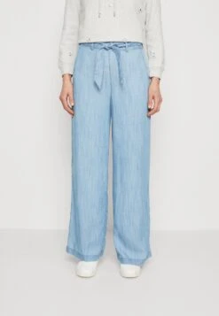 ESPRIT Wide Leg - Broek - Blue Light Wash
