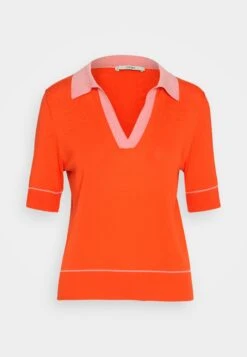 ESPRIT Sus Blend Po - Poloshirt - Orange Red -Esprit 80460e38d4284168be1b71b58895a78c
