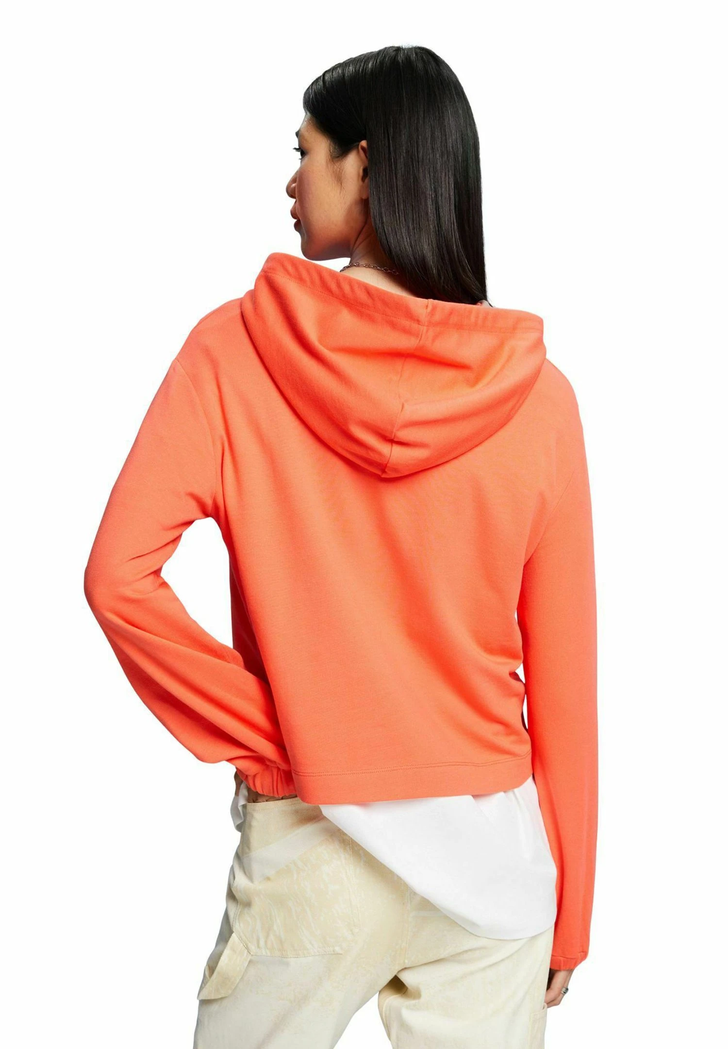 Edc By Esprit Sweater - Coral Orange 4 Edc By Esprit Sweater - Coral Orange - Afbeelding 2