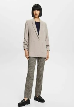 ESPRIT Halflange Jas - Taupe -Esprit 821975dc18e641258fd50f70e7bcb217