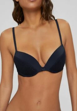 ESPRIT Modern Classic Push Up Bra - Push-Up Bh - Navy -Esprit 88b4ba2d1bd64a888e346f2f8ded924f