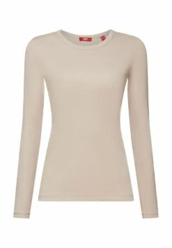 ESPRIT Roundneck - Longsleeve - Light Taupe 19 ESPRIT Roundneck - Longsleeve - Light Taupe -Esprit 89438f89ea0a4840b51c9d38543b35a9