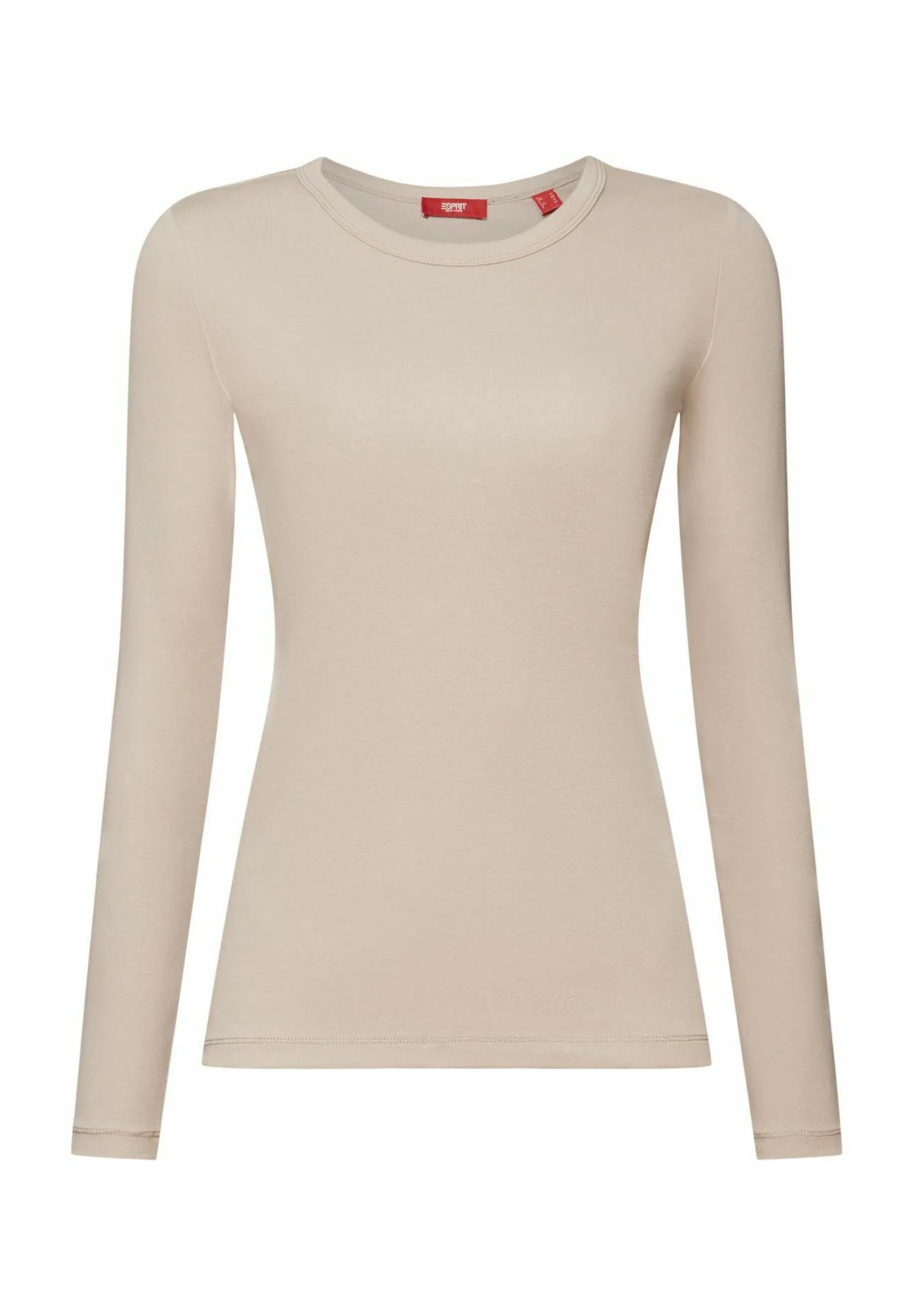 ESPRIT Roundneck - Longsleeve - Light Taupe 10 ESPRIT Roundneck - Longsleeve - Light Taupe - Afbeelding 8