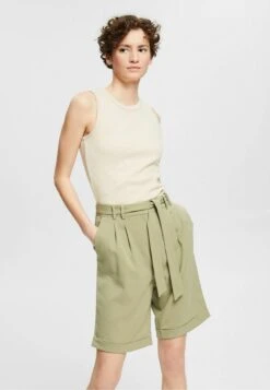 ESPRIT Mit Bundfalten - Shorts - Light Khaki -Esprit 894f3d1daac3417bb2d8a11dc76ba816
