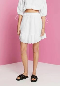 ESPRIT Light - A-Lijn Rok - White -Esprit 92ecff851795441d97d9af574282c7f8