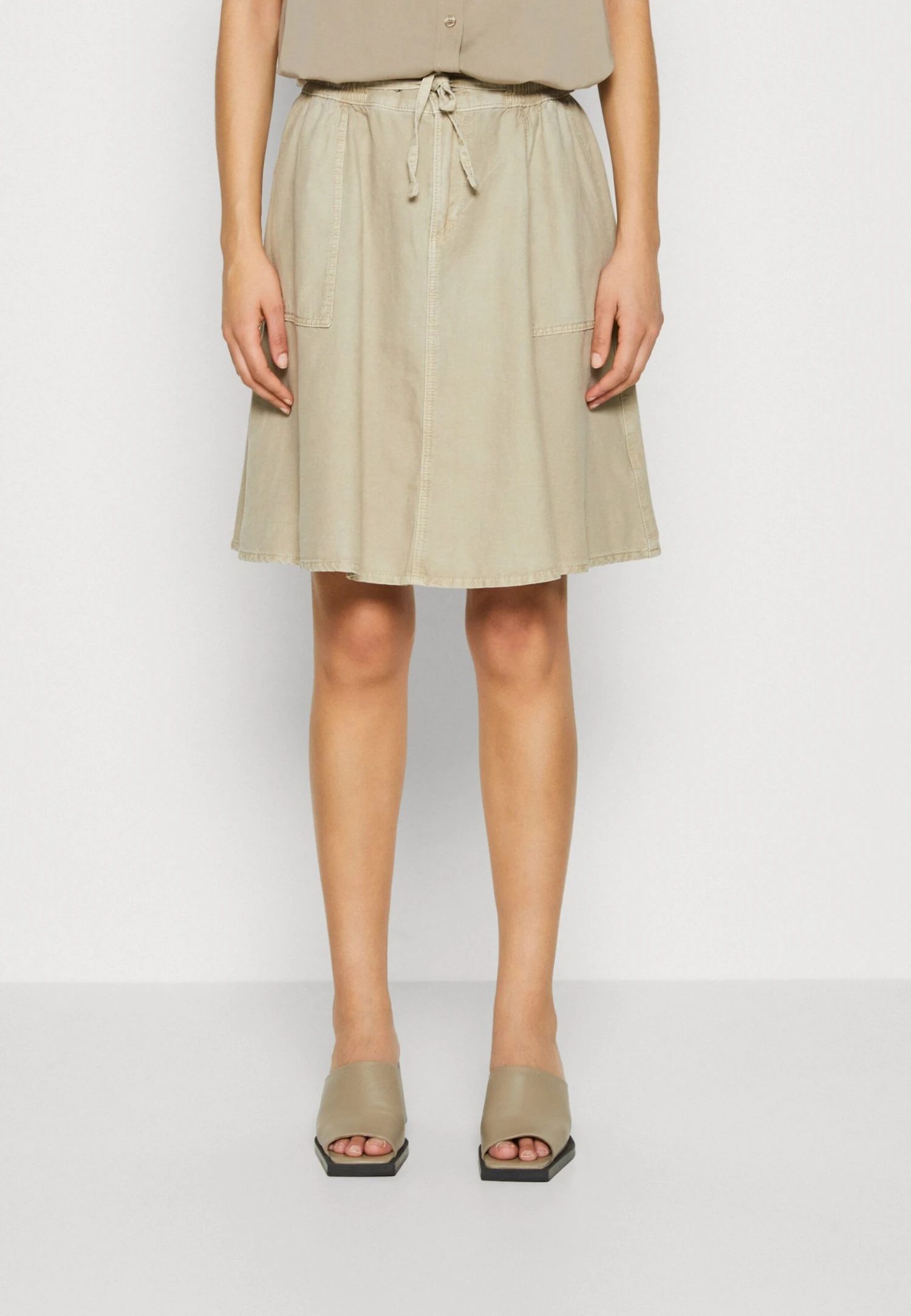ESPRIT Skirt - A-Lijn Rok - Dusty Green 3 ESPRIT Skirt - A-Lijn Rok - Dusty Green