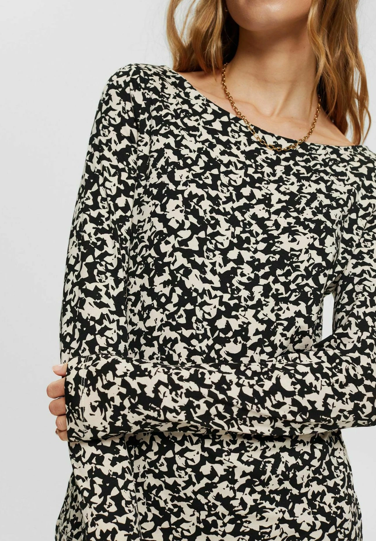 ESPRIT Mit Mehrfarbigem Print - Longsleeve - Ice 6 ESPRIT Mit Mehrfarbigem Print - Longsleeve - Ice - Afbeelding 4