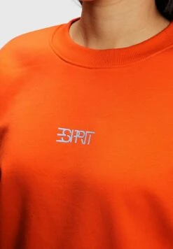 ESPRIT Mit Logo Print - Sweater - Red Orange -Esprit 9c47b116fa0a4aee8d077718bd8bcd01