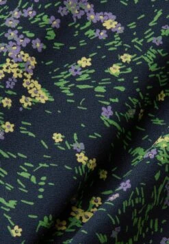 Edc By Esprit Mit Blumen-Print - Blouse - Navy -Esprit a219827db6f34170826b1a14f4a2cd4f