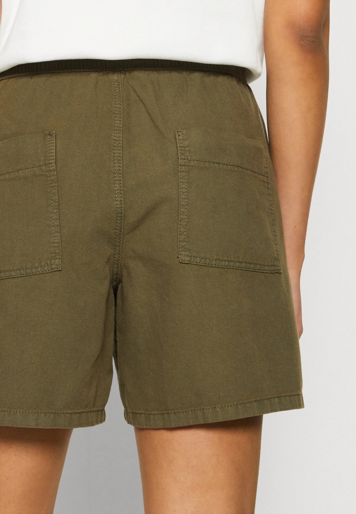 ESPRIT Shorts - Khaki Green 8 ESPRIT Shorts - Khaki Green - Afbeelding 6