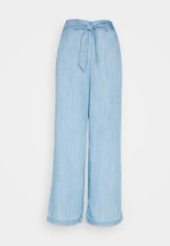 ESPRIT Wide Leg - Broek - Blue Light Wash -Esprit a492ac28f24244319bddede9df120273