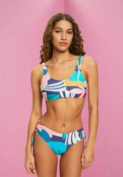 ESPRIT Im Croptop Look Mit Print - Bikinitop - Ink -Esprit a69d7fae0af64810900ee56b39b7c7f1