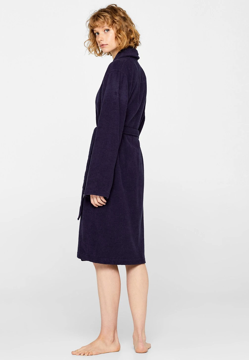 ESPRIT Badjas - Navy Blue 5 ESPRIT Badjas - Navy Blue - Afbeelding 3