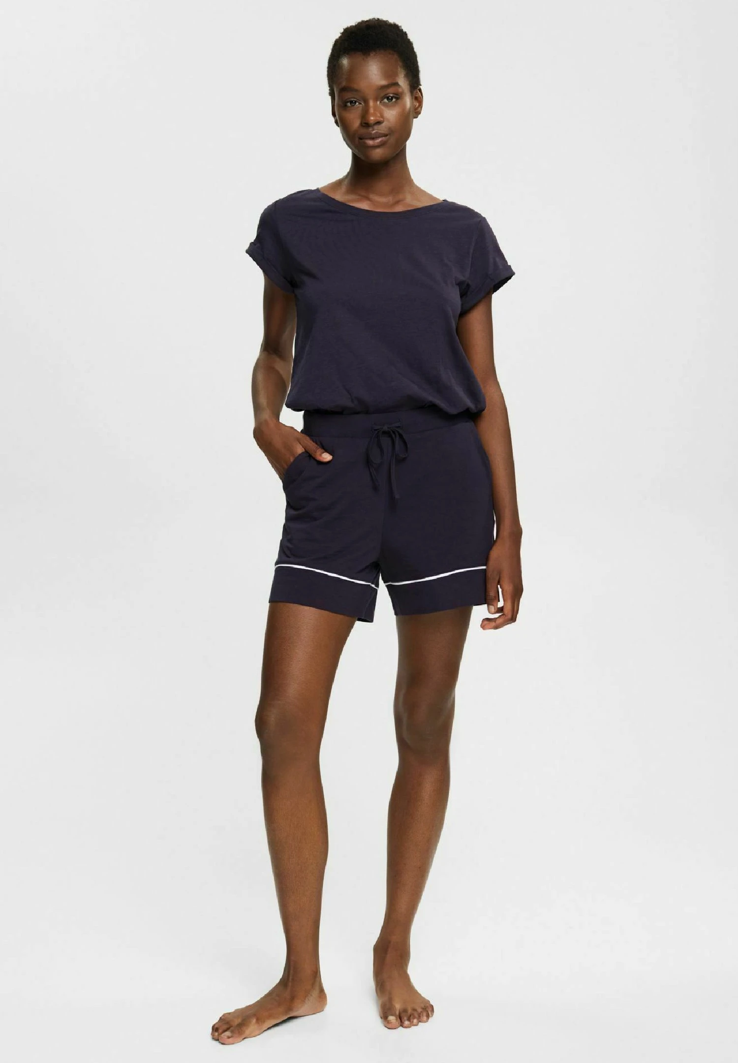 ESPRIT Pyjamabroek - Navy 4 ESPRIT Pyjamabroek - Navy - Afbeelding 2