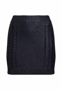 ESPRIT Mit Zopfmuster Im Metallic-Look - A-Lijn Rok - Navy -Esprit ac5eb105c0c0473eb448a5dd1a4fea94
