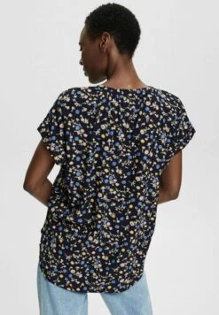 ESPRIT Aop- Blouse - Navy -Esprit ad887a3cf3f64475a9008c0e4a32761c