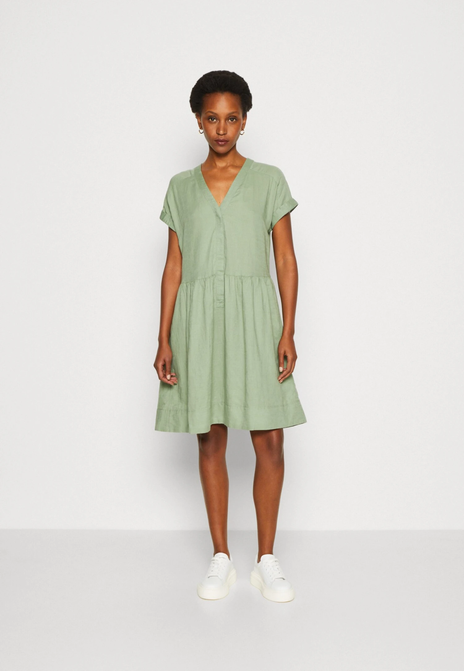 ESPRIT Dress - Jurk - Pale Khaki 3 ESPRIT Dress - Jurk - Pale Khaki