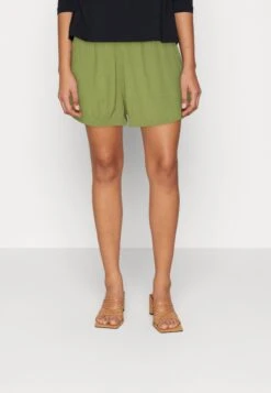 Voorkant 37 Edc By Esprit Crinkle - Shorts - Pistachio Green