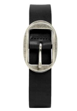 ESPRIT Mit Vintage-Schnalle, Aus Leder - Riem - Black -Esprit af629638084c4486b6eb625d3df650c9