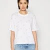 Edc By Esprit Tee - T-Shirt Print - White