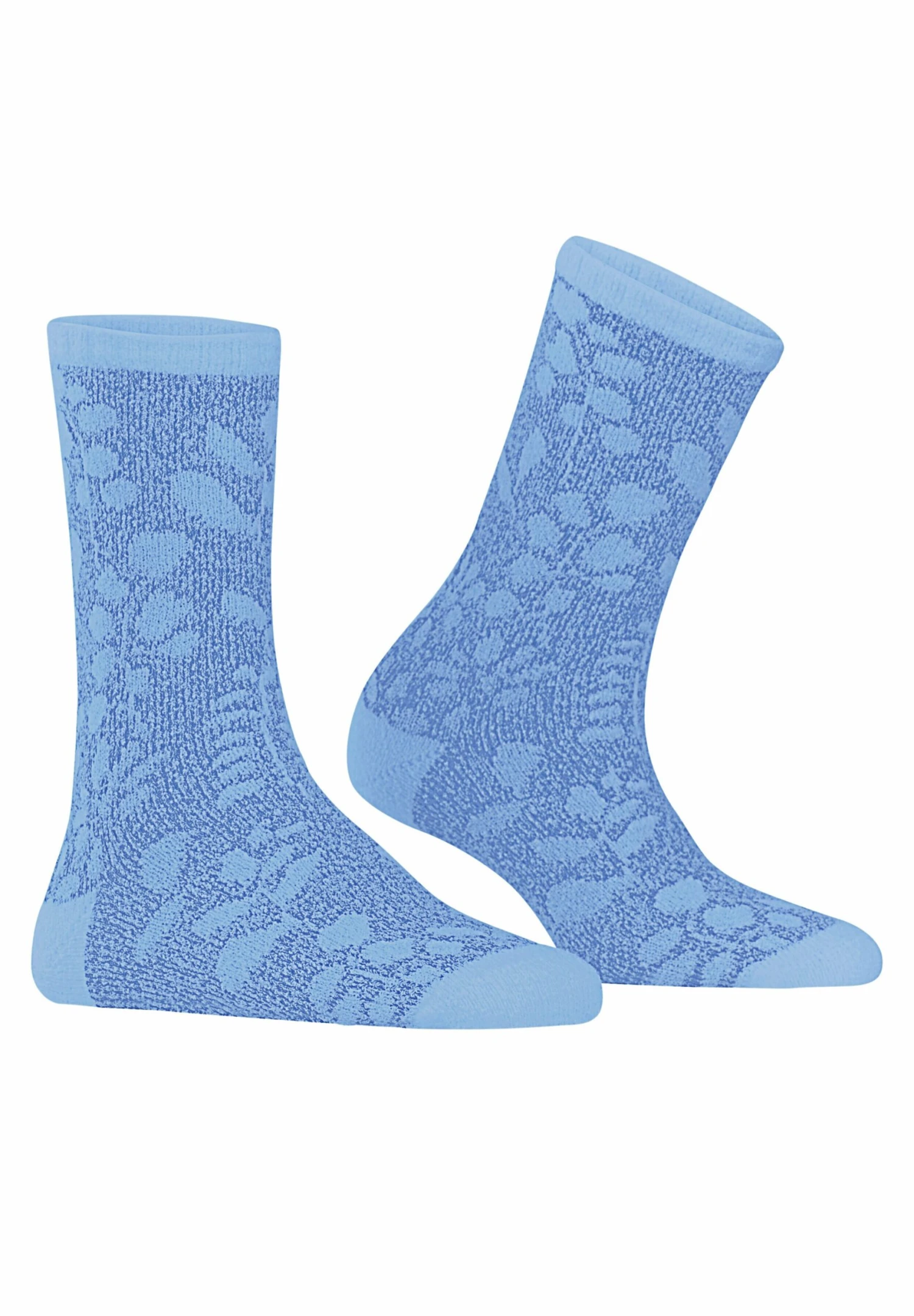 ESPRIT Homey Flowers - Sokken - Cornflower Blue 6 ESPRIT Homey Flowers - Sokken - Cornflower Blue - Afbeelding 4