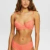 ESPRIT Seasonal Classic Fit Padded - Beugel Bh - Coral -Esprit b883df13e63c47af8e15918e833c59b1