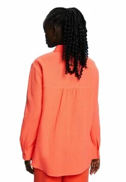 ESPRIT Seersucker - Overhemdblouse - Coral Orange -Esprit b95a1430490a4f12b92f3c223ad068c0