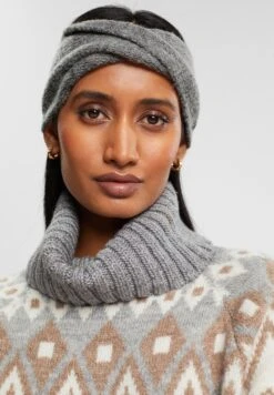 ESPRIT Eos Rcs Rollegh - Oorwarmers - Medium Grey